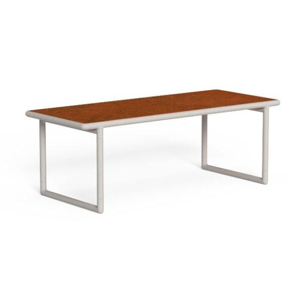 Luxury Italian Tressé side table by Talenti, ideal for adding a touch of elegance to any patio or garden.