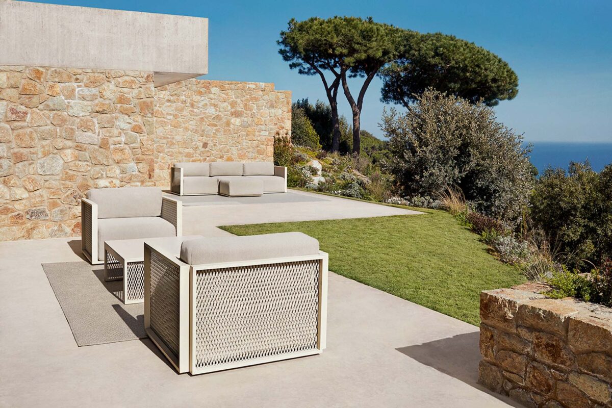 Contemporary THE FACTORY Sofa Modular by Vondom Italian modular seating Royal Oak MI outdoor area