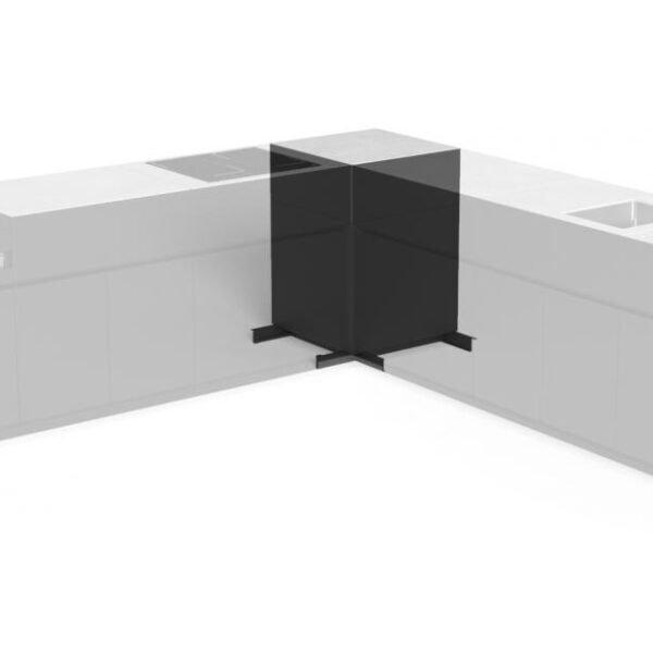 High-end Tikal corner module by Nicola De Pellegrini / Studio Delineo for Talentispa, modern Italian outdoor design for Troy, Michigan.