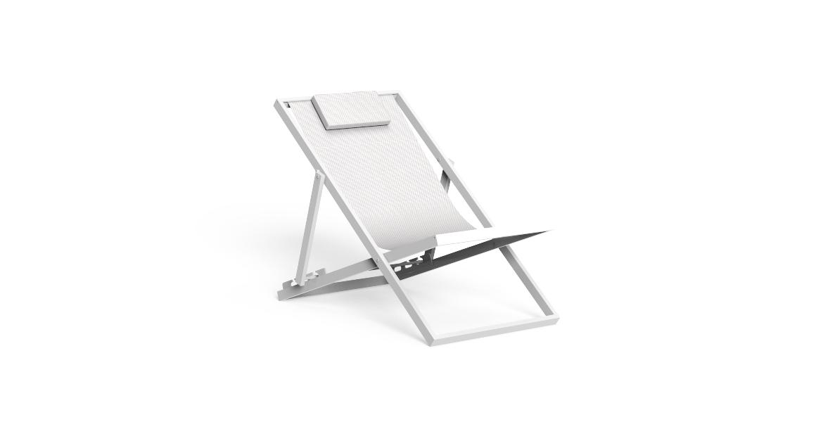 High-end Touch Deck Chair by Marco Acerbis for Talentispa, modern Italian outdoor furniture for Troy, Michigan.