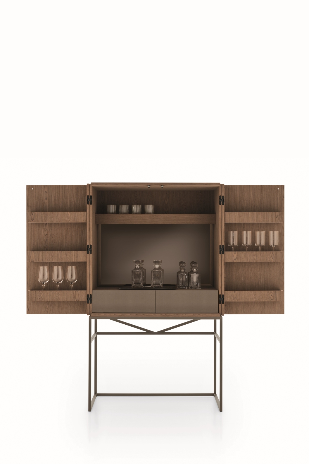 “UNIT PRIVÈ BOX sideboard by Ditre Italia – contemporary Italian cabinet with minimalist lines and premium finishes”