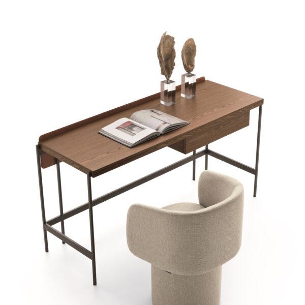 “UNIT SECRETAIRE by Ditre Italia – modern Italian writing desk with fold-down worktop and sleek storage design”