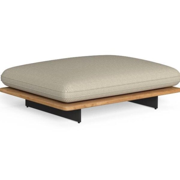 "Versatile Venice Pouf by TalentiSpa offering modern outdoor luxury in a compact form."