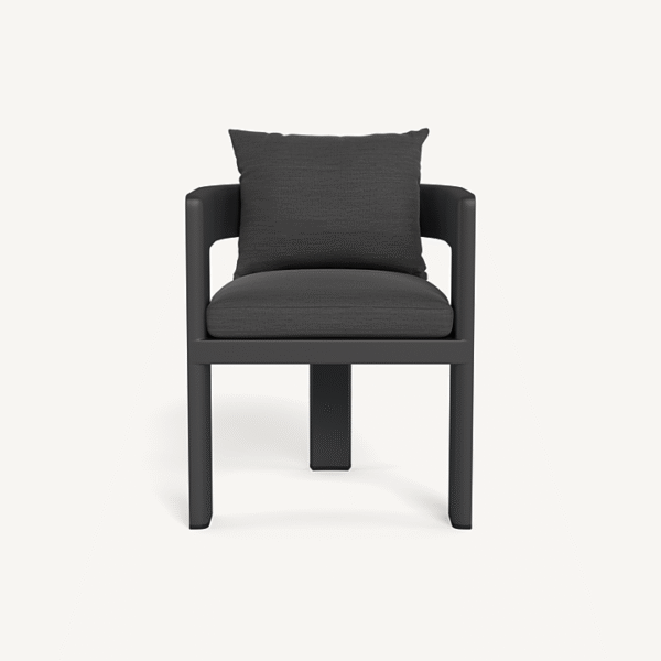 “Harbour Victoria aluminum chair – outdoor dining seat with modern style and durable craftsmanship”