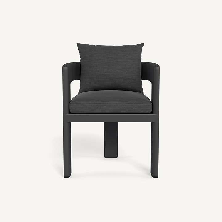 “Harbour Victoria aluminum chair – outdoor dining seat with modern style and durable craftsmanship”