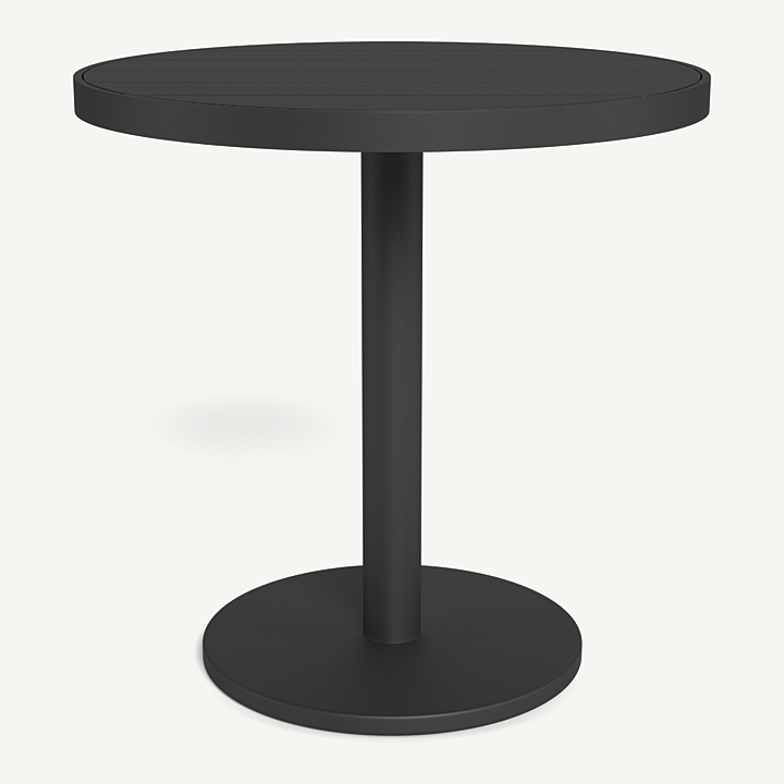 “Vienna 30 inch Round Bistro Table by Harbour – modern outdoor café-style table with minimalist design”