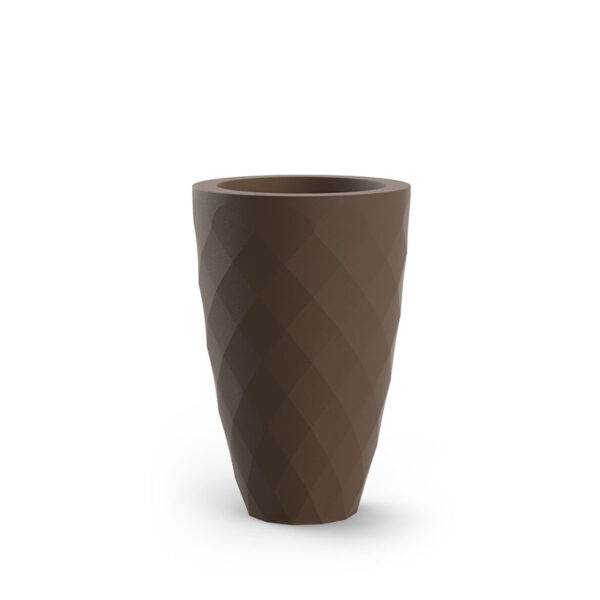 Sculptural white Vondom Vase, designed by JM Ferrero, adding elegance to modern interiors.