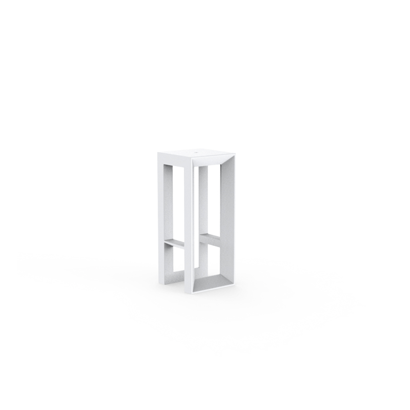 FRAME Stool by Vondom – sleek modern outdoor stool with minimalist lines and a slim profile