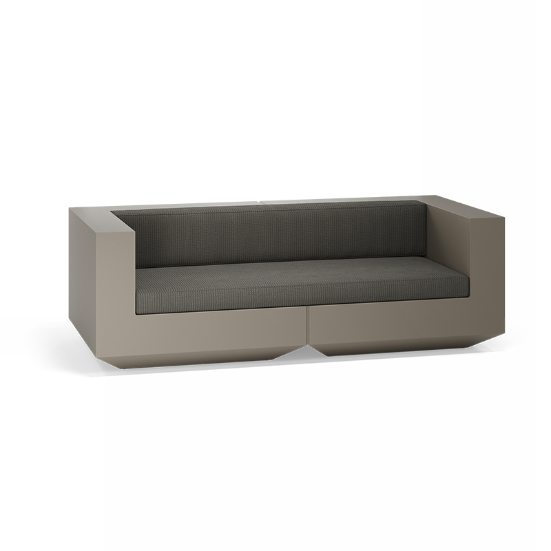 Modern VELA Sofa 220 cm by Vondom Italian design in Royal Oak Michigan showroom