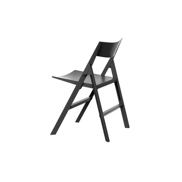 "Geometric QUARTZ Folding Chair by Vondom with ergonomic support and folding mechanism."