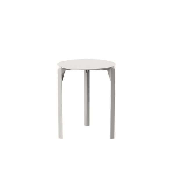 "Faceted Vondom QUARTZ dining table with strong architectural styling and outdoor-ready build."