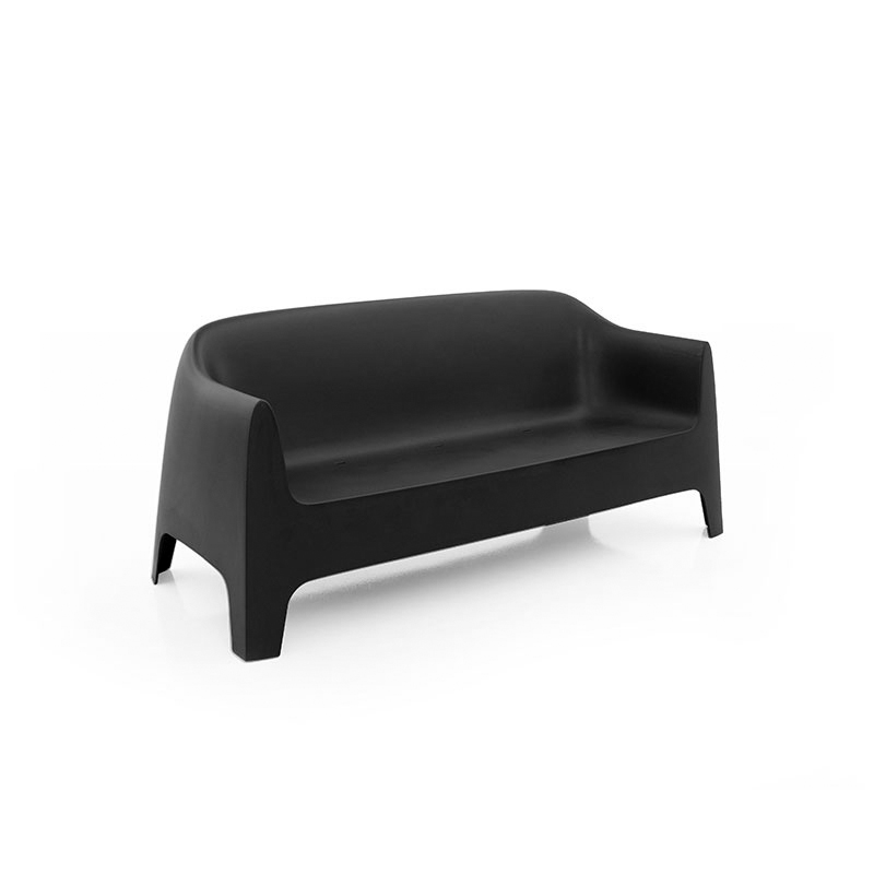 Modern SOLID Sofa by Vondom Italian leather sofa in Troy MI lounge space