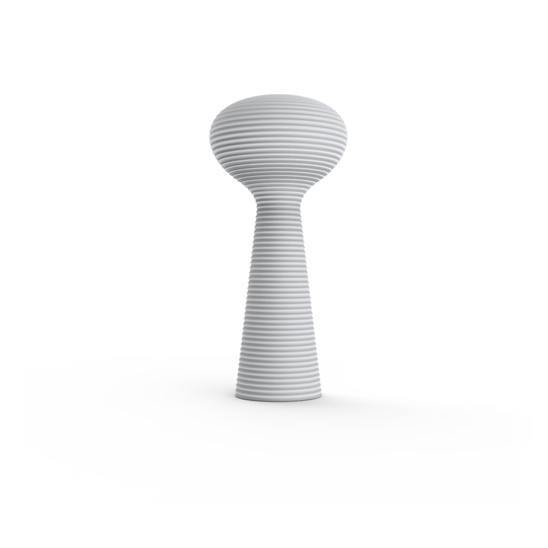 "Close-up of the sculptural BLOOM LAMP by Vondom showing its intricate flower-like design."