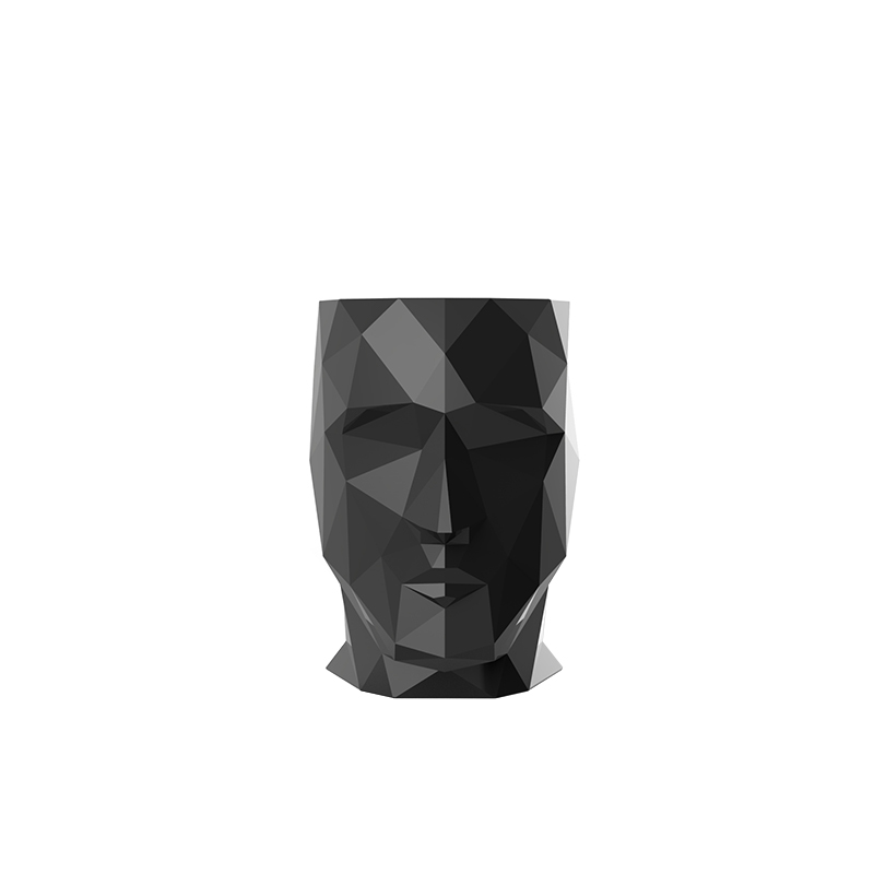 "Designer ADAN table 49x68x70 cm from Vondom, combining artful form with function."