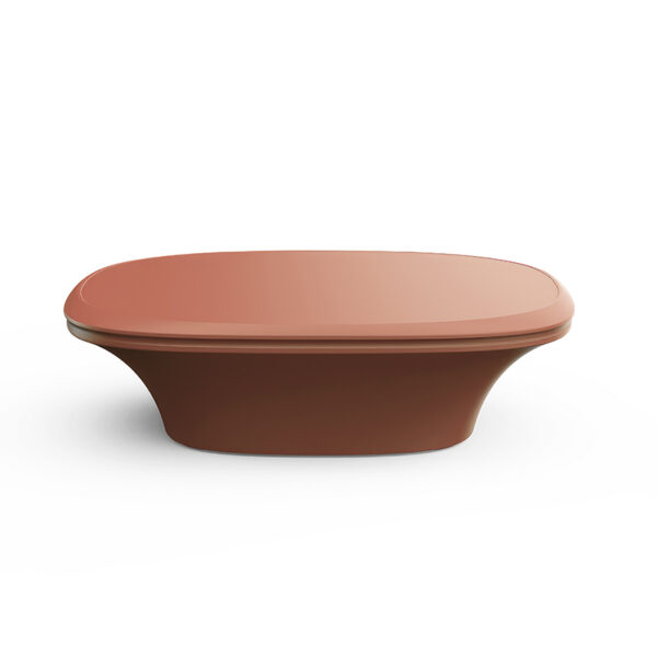 Modern UFO Coffee Table 100x100x28 by Vondom Italian design in Royal Oak Michigan showroom