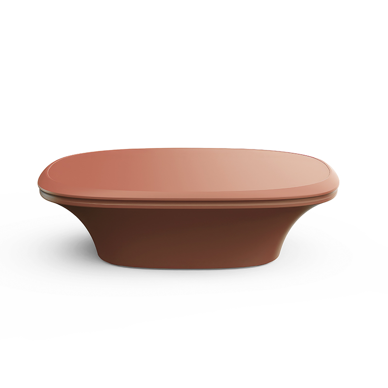 Modern UFO Coffee Table 100x100x28 by Vondom Italian design in Royal Oak Michigan showroom