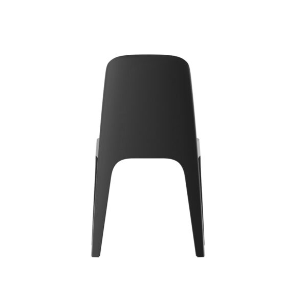 "SOLID Chair by Vondom featuring a bold, geometric design with clean lines."