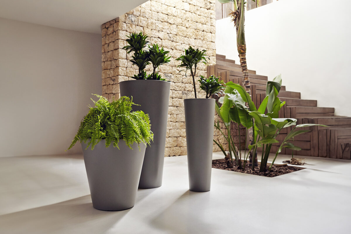 High-end Cono outdoor floor lamp by Archirivolto Design for Vondom, modern Spanish lighting for Troy, Michigan.
