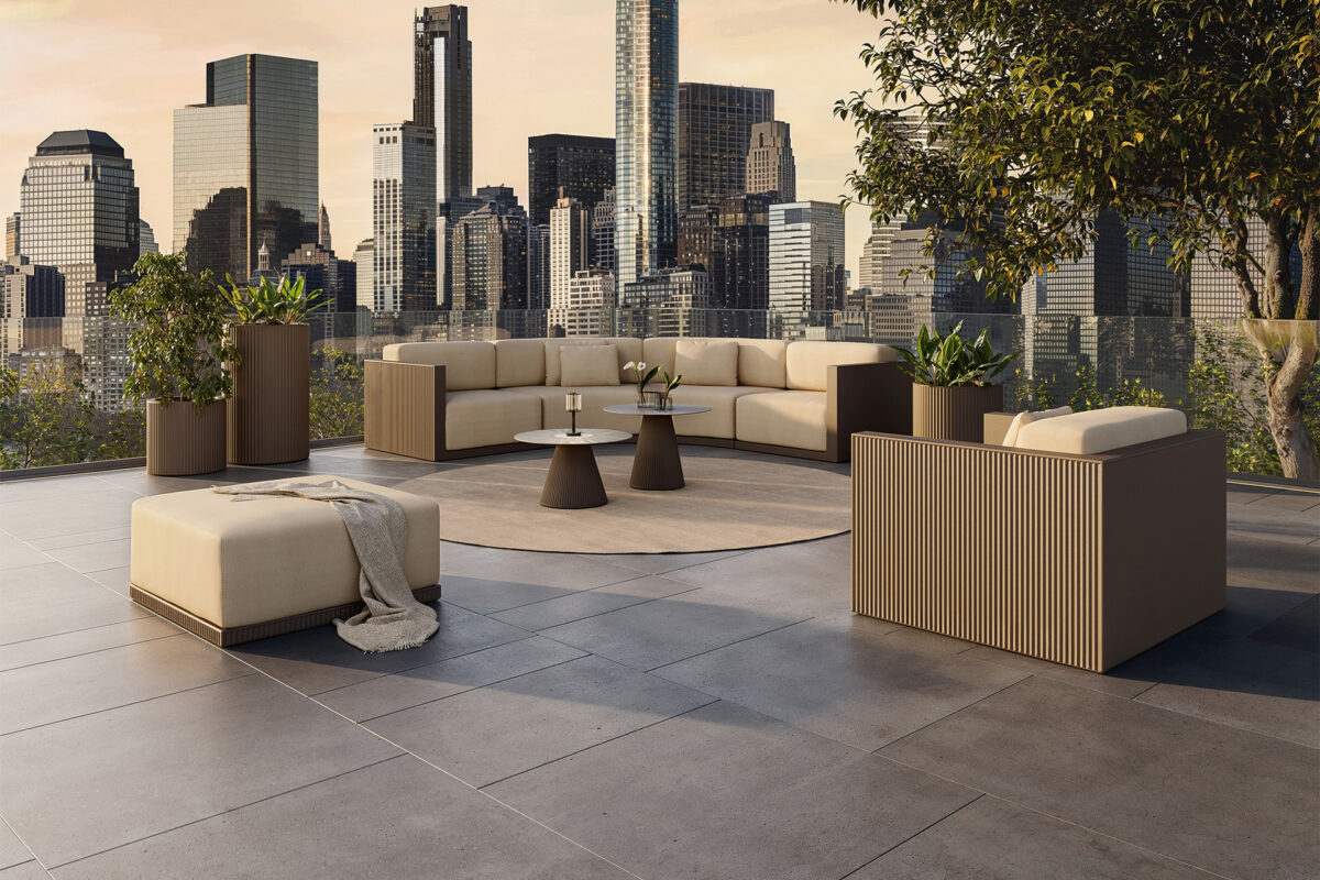 Modern GATSBY Lounge Chair by Vondom Italian lounge seating in Troy MI patio space