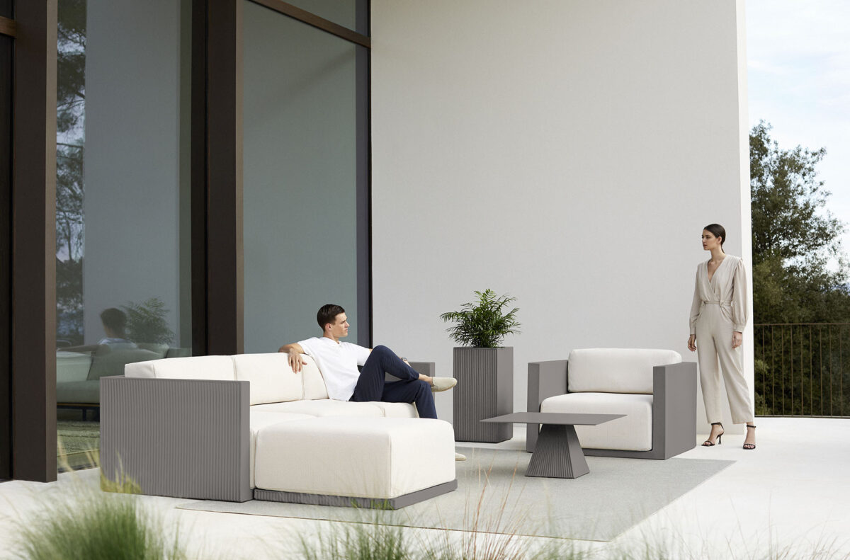 Luxury GATSBY Modular by Vondom Italian modular seating in Royal Oak MI living room