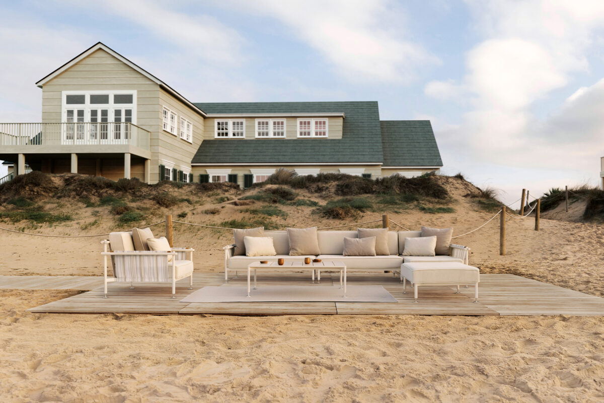 Contemporary HAMPTONS Sofa Modular by Vondom Italian sleek modular sofa Royal Oak MI outdoor area