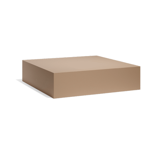 JUT Chill Low Table by Vondom – modern outdoor table with wide surface and clean, minimalist lines