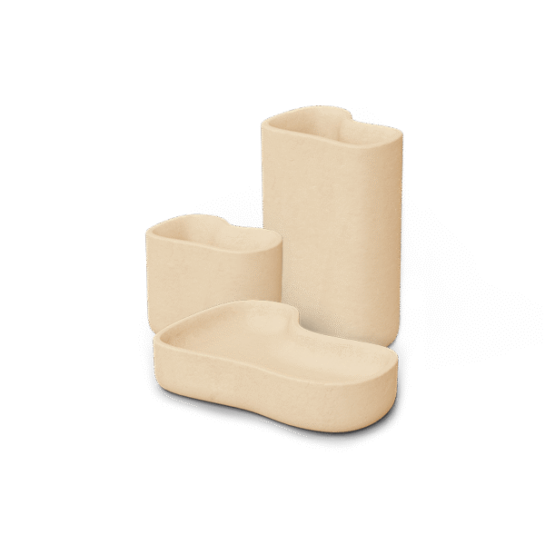 High-end Milos Nano Planters by Vondom, modern Spanish luxury table accents for Troy, Michigan.