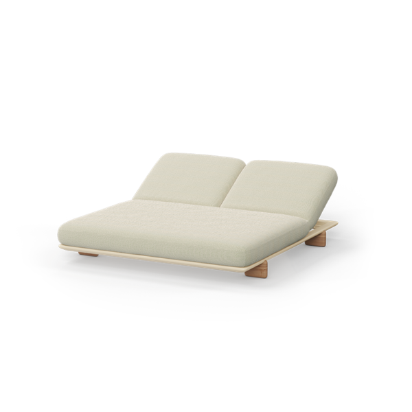MILOS Daybed by Vondom – luxurious outdoor daybed with soft curves and Mediterranean-inspired design