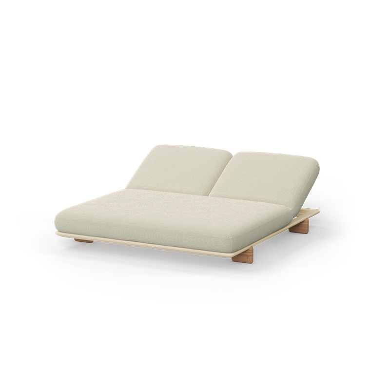 MILOS Daybed by Vondom – luxurious outdoor daybed with soft curves and Mediterranean-inspired design