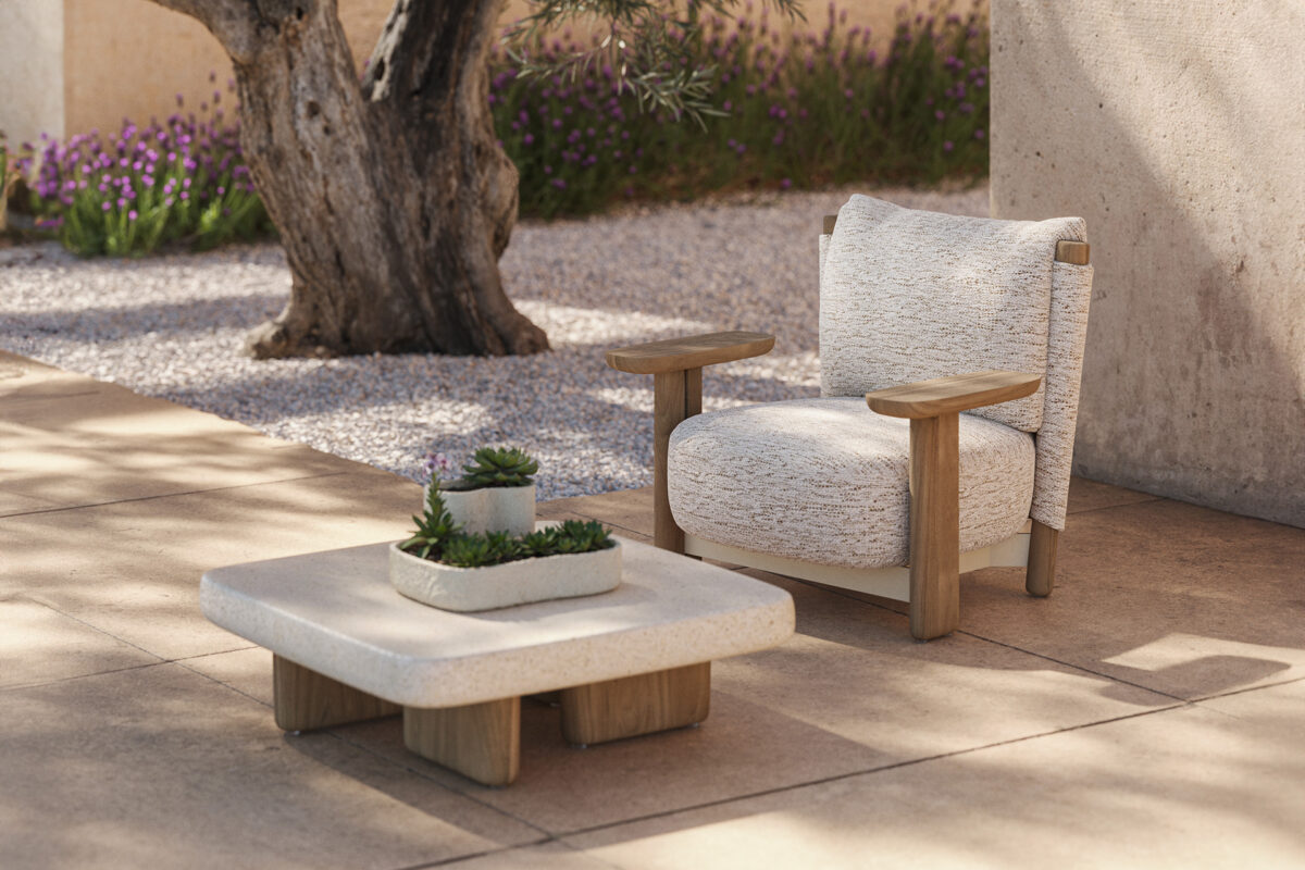 High-end Milos Nano Planters by Vondom, modern Spanish luxury table accents for Troy, Michigan.
