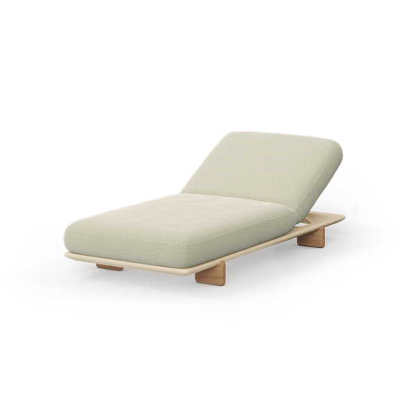 High-end Milos Sun Lounger by Ramón Esteve for Vondom, modern Spanish outdoor furniture for Troy, Michigan.