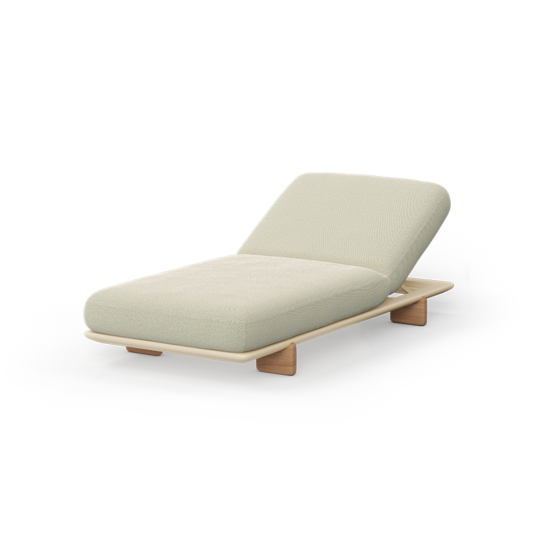 High-end Milos Sun Lounger by Ramón Esteve for Vondom, modern Spanish outdoor furniture for Troy, Michigan.