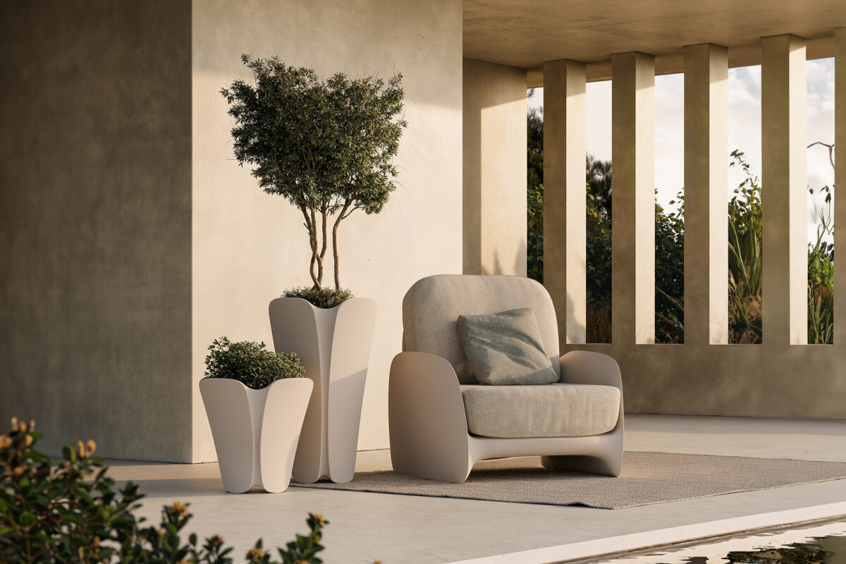 Vondom Pezzettina Planters – Premium planters for gardens in Troy.