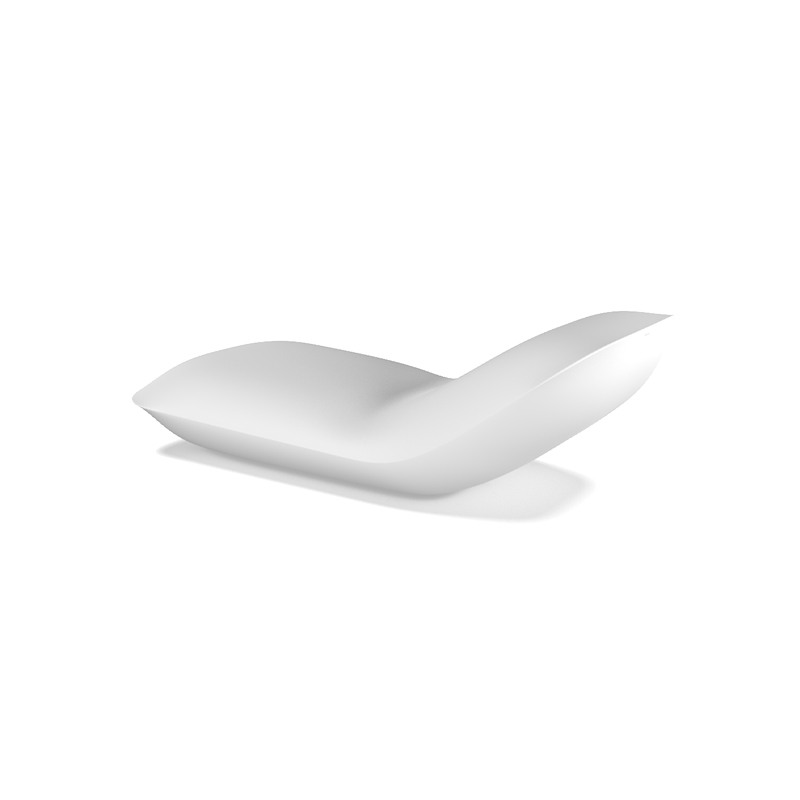 Modern Pillow Sun Chaise by Stefano Giovannoni for Vondom, high-end Spanish outdoor furniture for Royal Oak, Michigan.