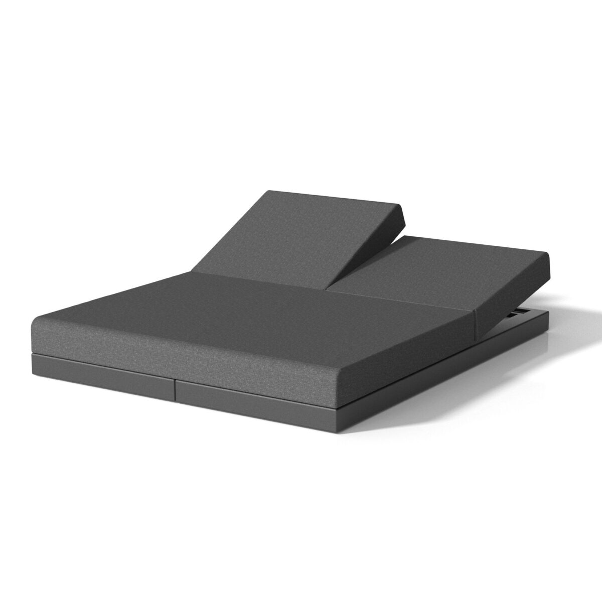 Elegant outdoor PIXEL Daybed from Vondom designed for comfort-focused exterior seating arrangements