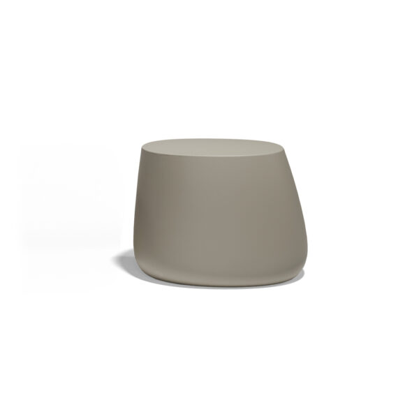 STONE Table 69x63x50 by Vondom – modern outdoor side table with organic stone-inspired shape