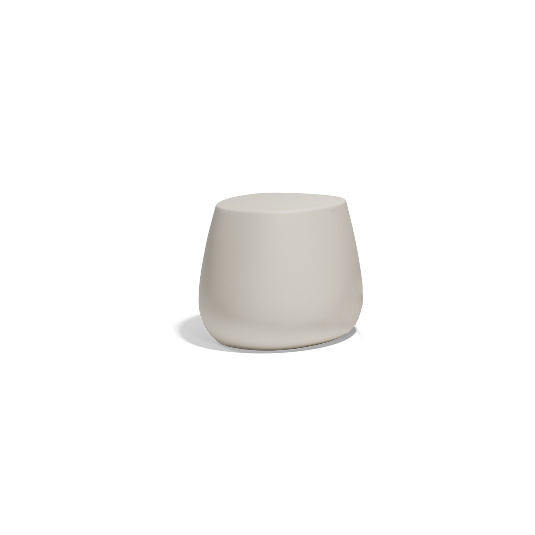 Modern Stone Stool 49x55x44 by Stefano Giovannoni for Vondom, high-end Spanish organic design for Royal Oak, Michigan.