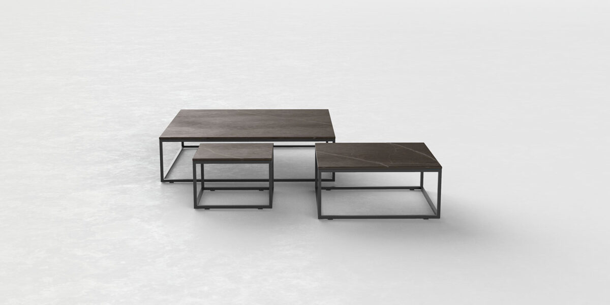 High-end Suave Coffee Tables by Marcel Wanders for Vondom, modern Spanish outdoor furniture for Troy, Michigan.