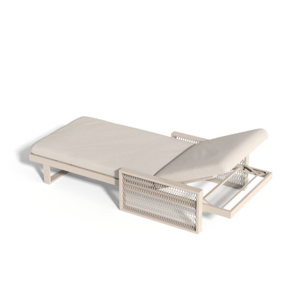 High-end The Factory Sun Lounger by Ramón Esteve for Vondom, modern Spanish outdoor furniture for Troy, Michigan.