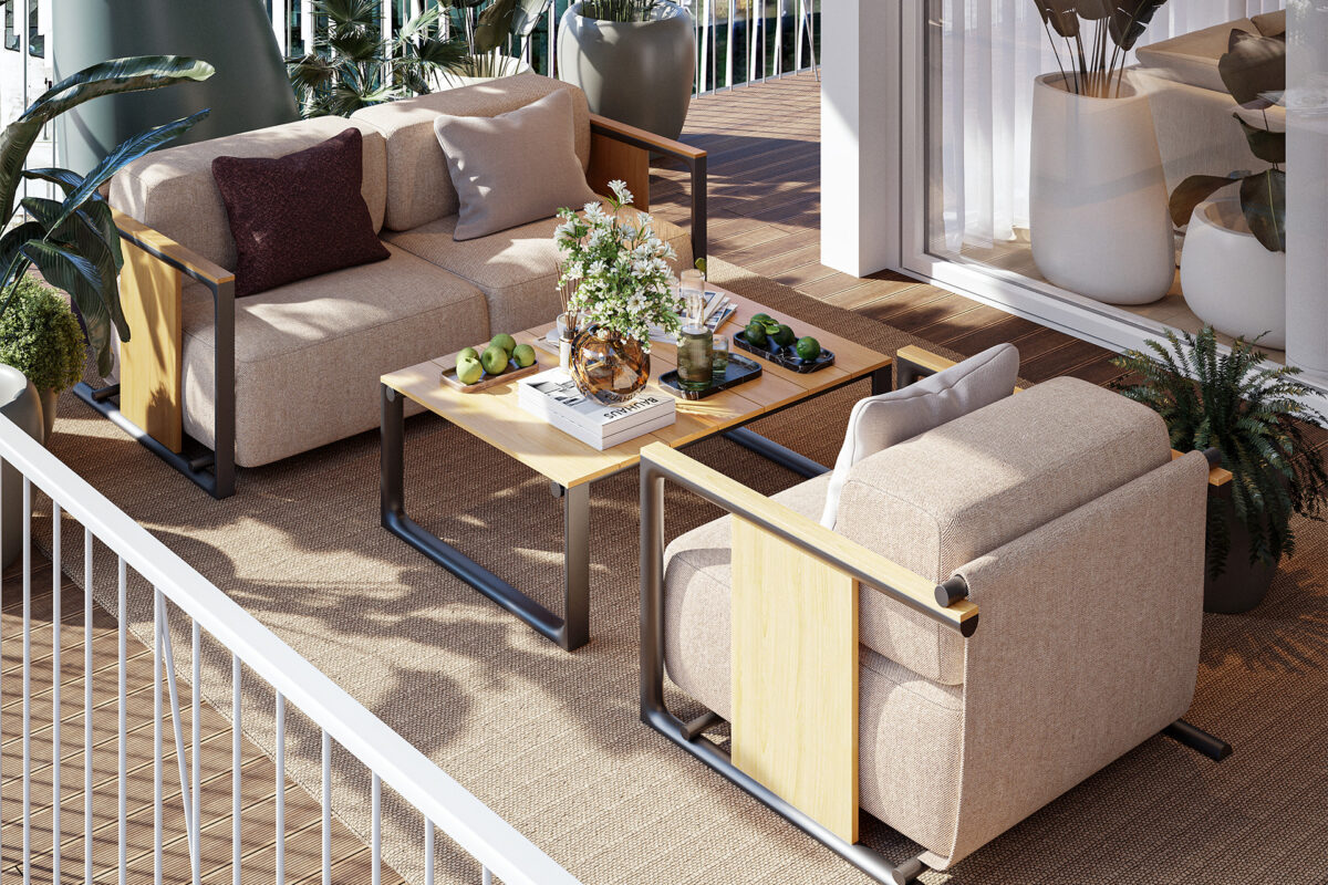High‑end TULUM Sofa by Vondom luxury Italian sofa Birmingham MI showroom