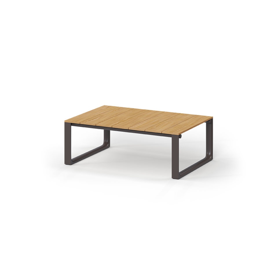 Modern Tulum Coffee Table by Ramón Esteve for Vondom, high-end Spanish outdoor furniture for Royal Oak, Michigan.