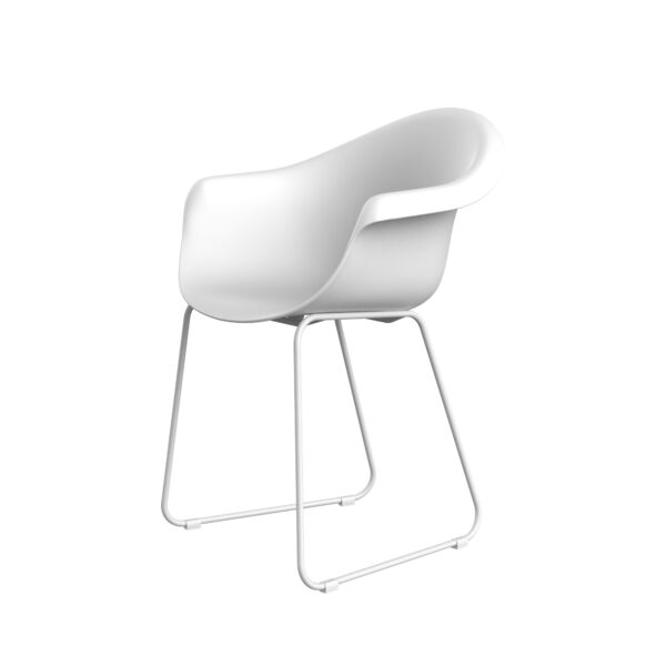 "Vondom COLLECTION Armchair with a low-profile design and comfortable seating."