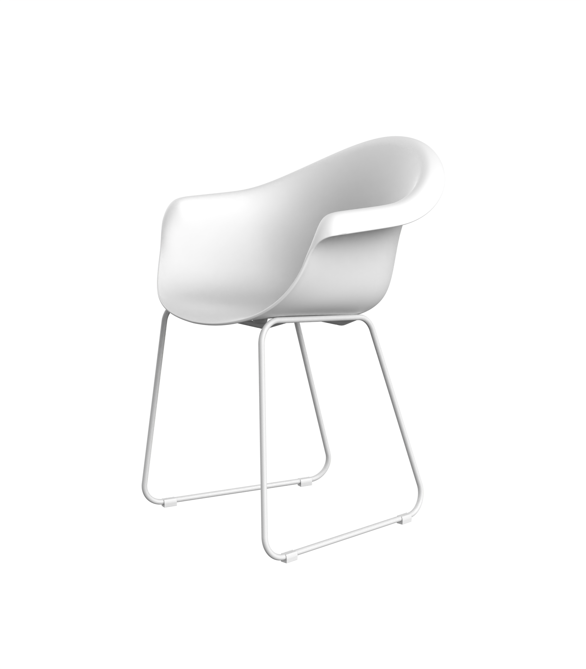 "Vondom COLLECTION Armchair with a low-profile design and comfortable seating."