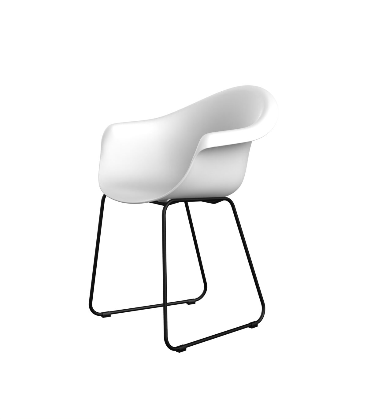 "Modern COLLECTION Armchair by Vondom designed for both indoor and outdoor use."