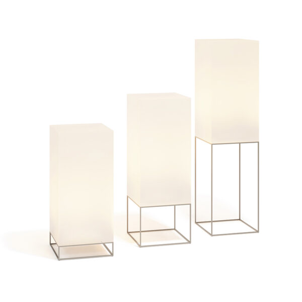 Modern VELA outdoor lamp by Vondom with LED lighting