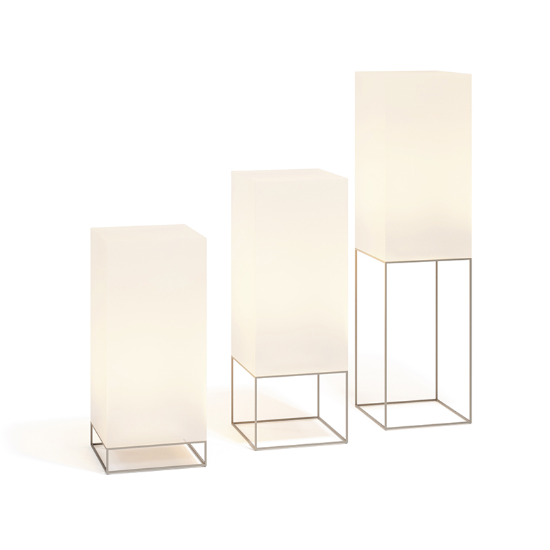 Modern VELA outdoor lamp by Vondom with LED lighting