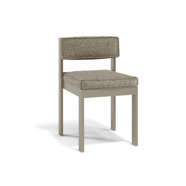 "Modern TULUM Chair by Vondom ideal for beachside lounges, patios, or garden settings."