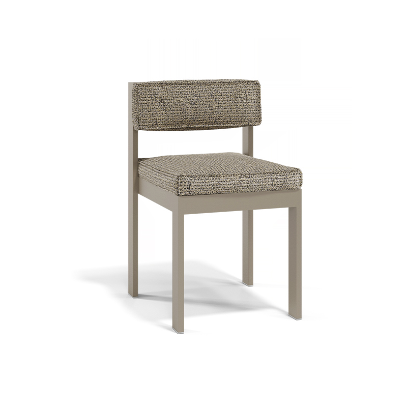 "Modern TULUM Chair by Vondom ideal for beachside lounges, patios, or garden settings."