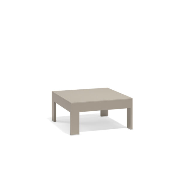 Luxury contemporary Posidonia Lounger Table by Ramón Esteve for Vondom, high-end Spanish outdoor furniture for Birmingham, Michigan.