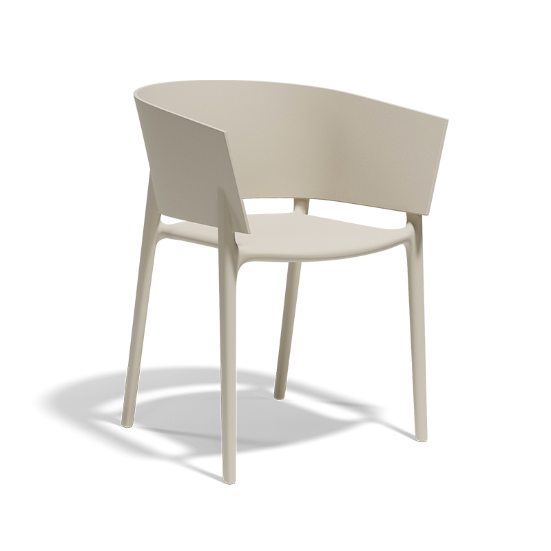 "AFRICA Armchair by Vondom combining simplicity, functionality, and elegant form."